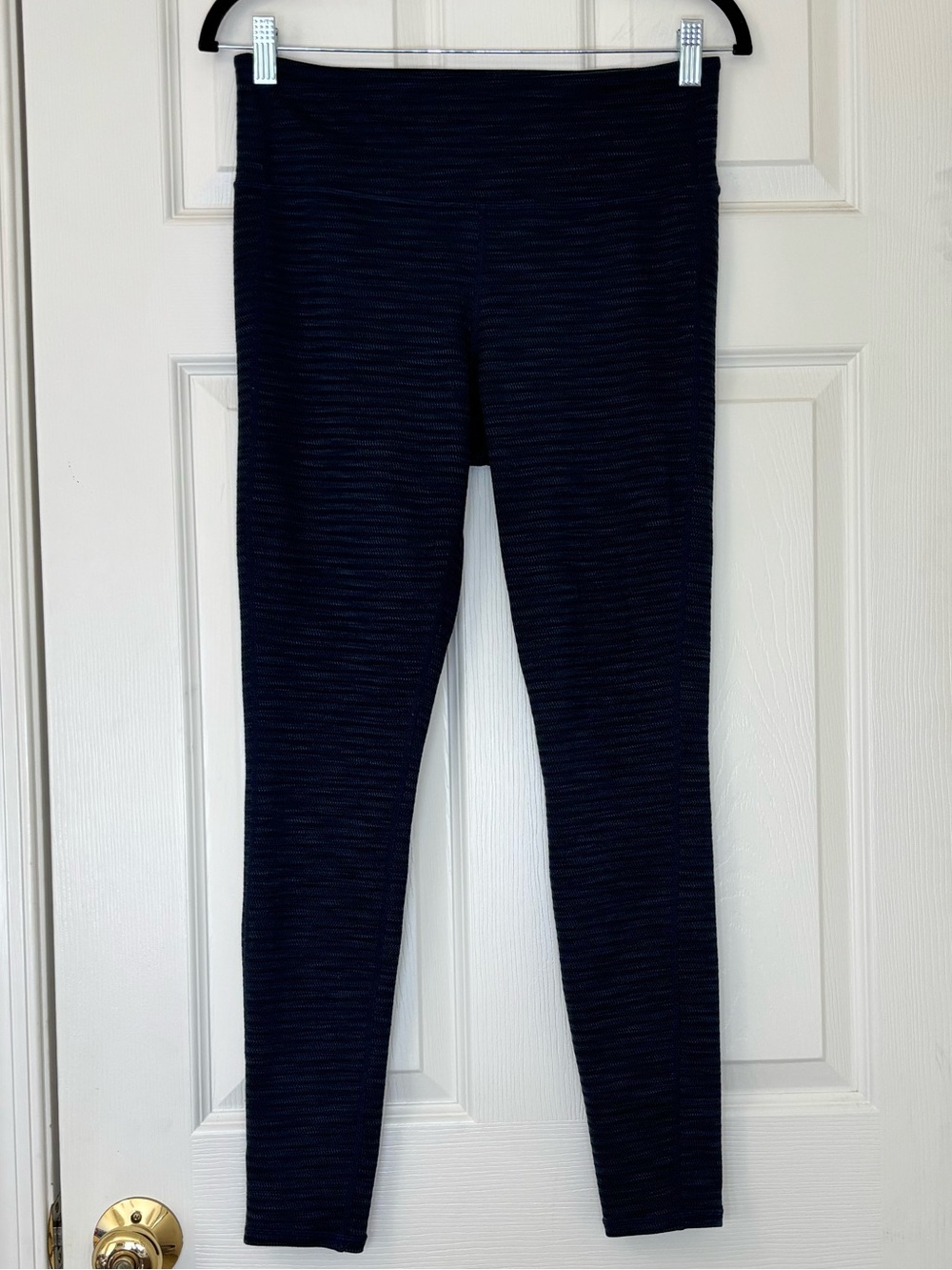 Athleta High Rise Jacquard Chaturanga Tight Leggings
